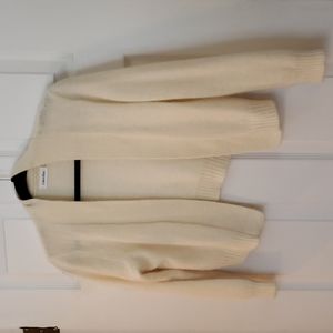 Cream Calvin Klein sweater